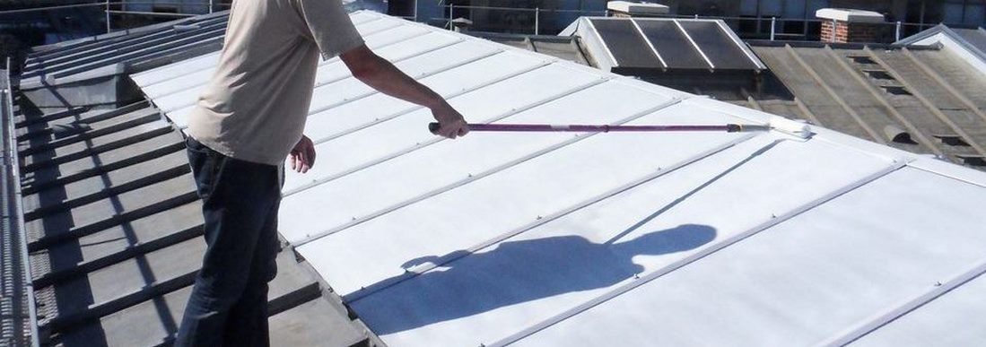 application laque solaire toiture verrière