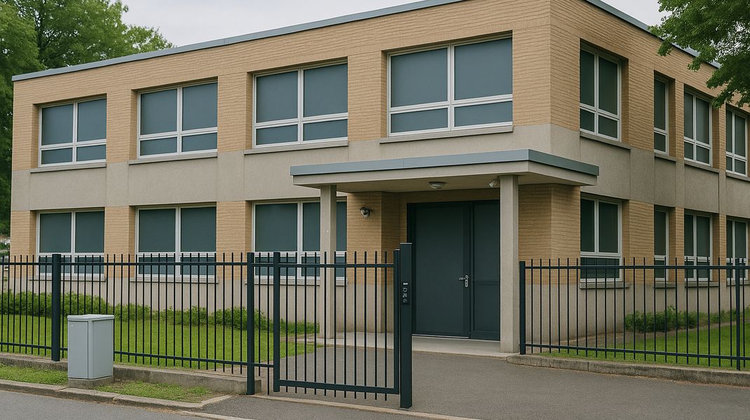 batiment scolaire protégé dans le cadre du PPMS