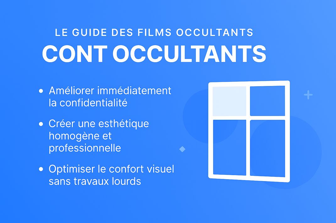 Confidentialité, confort, image : comment les films occultants transforment les espaces professionnels